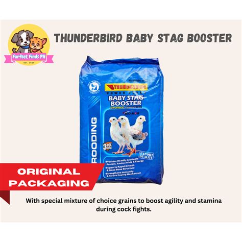 Thunderbird BABY STAG BOOSTER 1kg Original Packaging.